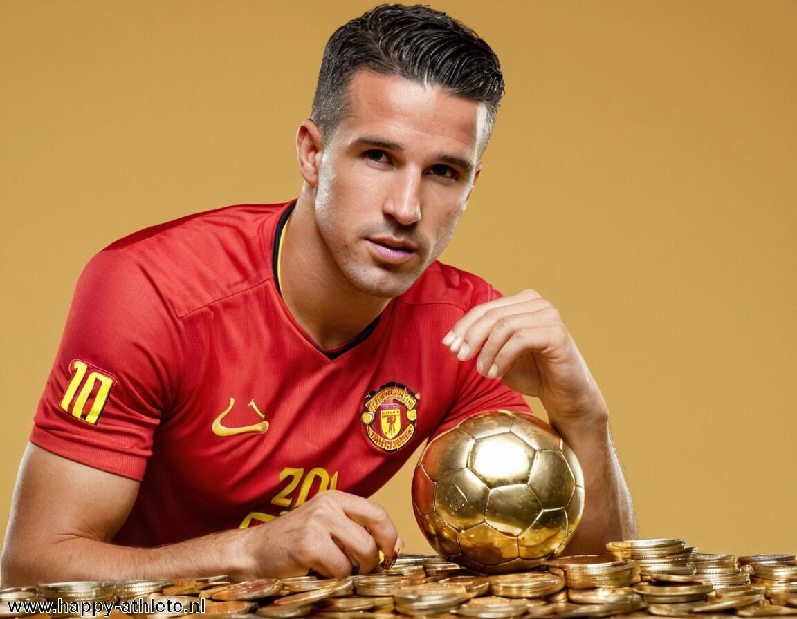 Spaarzaam met inkomsten en behaalde financieel succes - Robin van Persie inkomen en vermogen »Een blik op zijn financiële succes